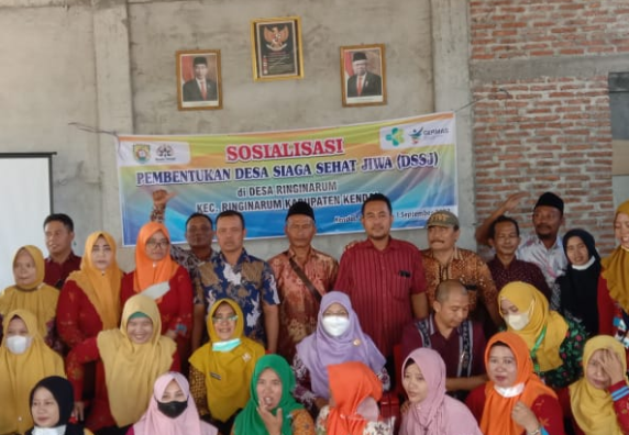 Pembentukan (Desa Siaga Sehat Jiwa) DSSJ/KSSJ dilaksanakan oleh Dinas Kesehatan Kabupaten Kendal 